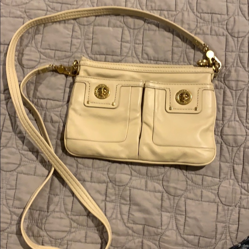 Marc by Marc Jacobs Nude Leather Cross Body